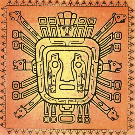 Wiraqocha El Dios Sol De Los Incas Dioses Incas Simbolos Incas