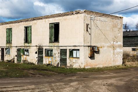 Abandoned Ruins Of Old Rock Building Stock Photo Image Of Rough