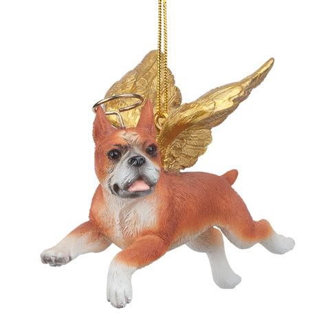 Design Toscano Boxer Dog Angel Hanging Figurine Wayfair