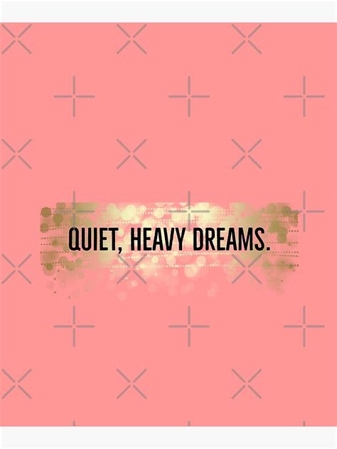 Quiet Heavy Dreams Zach Bryan Poster By Coolteys Redbubble