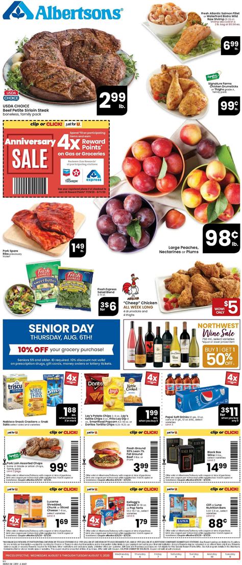 Albertsons Weekly Ads & Special Buys from August 5