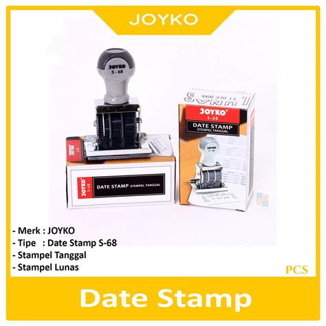 Jual Joyko Stamp Lunas And Tanggal S 68 Pcs Shopee Indonesia