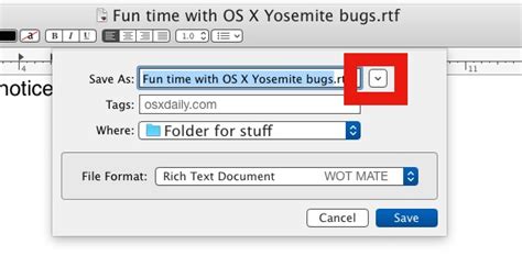 Resize The Large Buggy Open Save Dialog Windows In Os X Yosemite