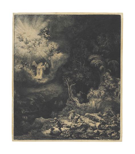 Rembrandt Harmensz Van Rijn 1606 1669 The Angel Appearing To The