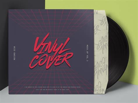 Or use it to showcase your creative work: Free Psd Vinyl Cover Record Mockup by Pixeden on Dribbble