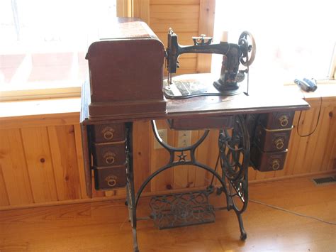 Domestic Antique Treadle Sewing Machine Collectors Weekly