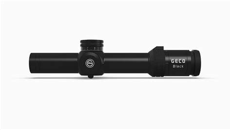 Geco Black Tactical 1 8x24i Horseshoe Reticle 34mm Scope 2403722