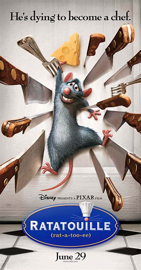 The moral of ratatouille is delivered by a critic: Ratatouille (2007) - IMDb