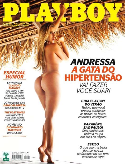 Naked Andressa Ribeiro In Playbabe Melhores Making Ofs Vol