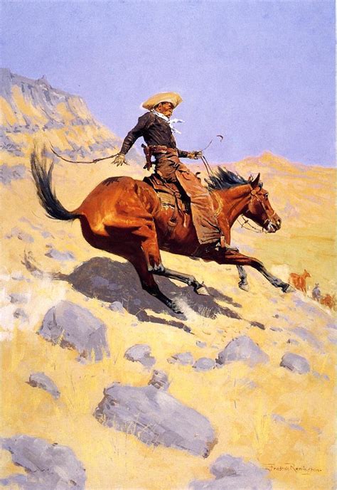 The Cowboy 1902 Frederic Remington