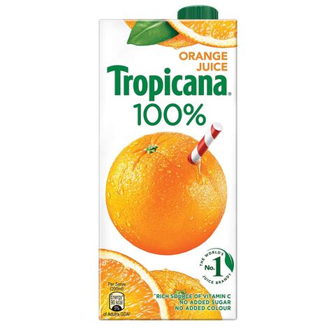 Tropicana Orange 100 Juice 1000ml Grocery And Gourmet Foods
