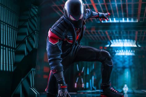 Spider Man Miles Morales 2020 Suit 16 Scale Figure