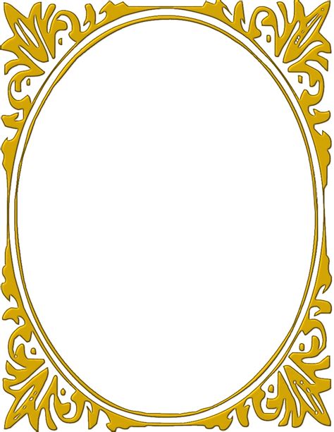 Gold Oval Frame Clipart 10 Free Cliparts Download Images On