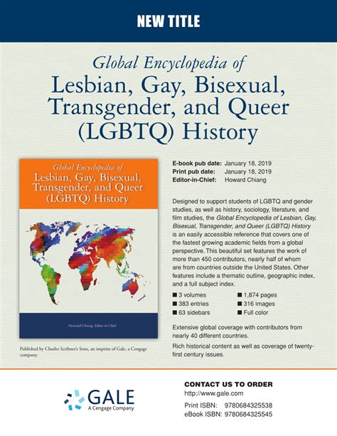 Pdf Global Encyclopedia Of Lesbian Gay Bisexual Transgender And