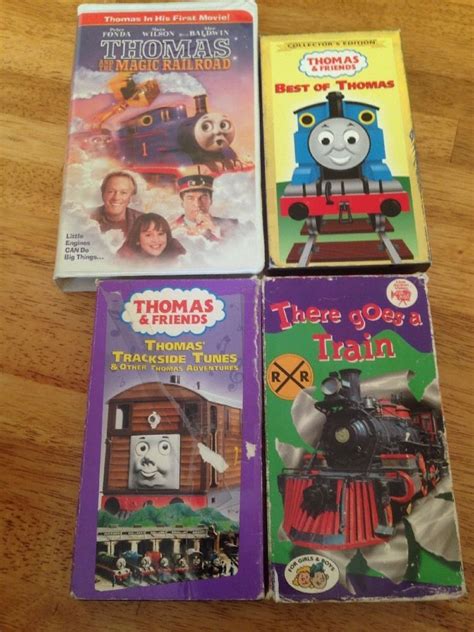 Thomas The Tank Engine Friends VHS Lot Movie Magic Railroad Tunes Train