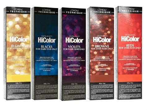 L Oreal Excellence Hicolor Hilights For Dark Hair Oz Choose From