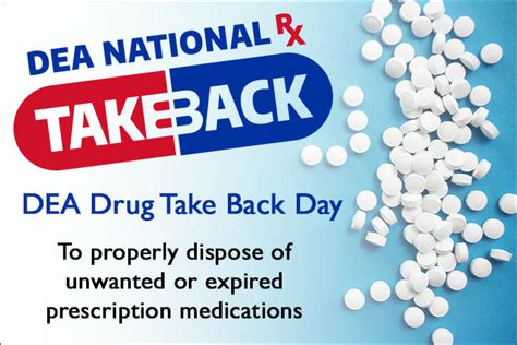 Dea Drug Take Back Day For Prescription Medications Summit Malibu