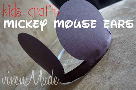 Mickey Mouse Ears Disney Crafts For Kids Mickey Mouse Crafts Mickey