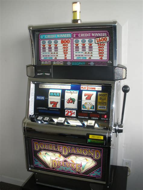Igt Double Diamond Deluxe Two Credit S2000 Slot Machine Flat Top For
