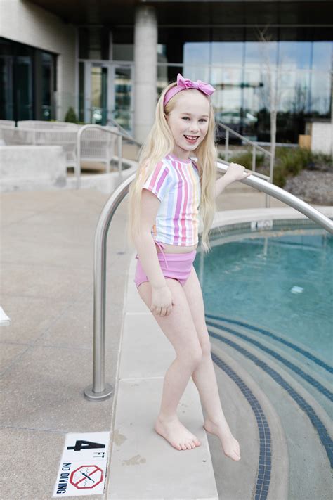 Top 10 Cute Tween Girls Swimsuits Walking In Memphis In High Heels