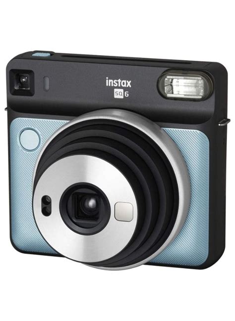 Fujifilm Instax Square Sq6 Instant Film Camera Aqua Blue Mtajrs