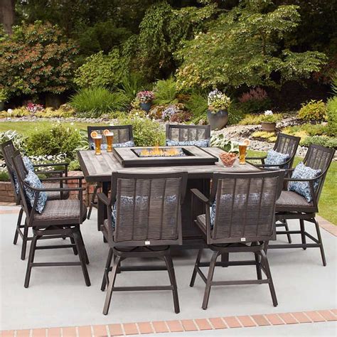 Outdoor Living Rooms Outdoor Dining Set Patio Dining Outdoor Bar