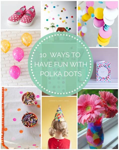 10 Creative Ways To Have Fun With Polka Dots Diy Craft Projects Diy