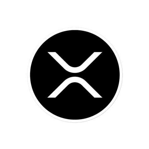Xrp Logo Sticker Crypto Goodies