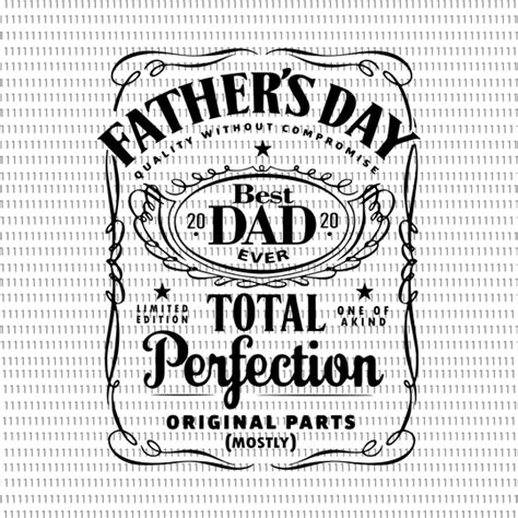 Download Father's Day SVG, Dad SVG, Best Dad, Whiskey Label, Best ...