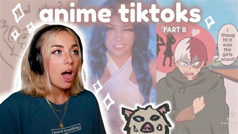 Anime Tiktok Compilation Reaction That Had Me Shook Youtube