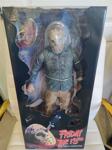 Neca Friday The 13th 14 Scale Action Figure Part 4 Final Chapter Jason Voorhies Ebay