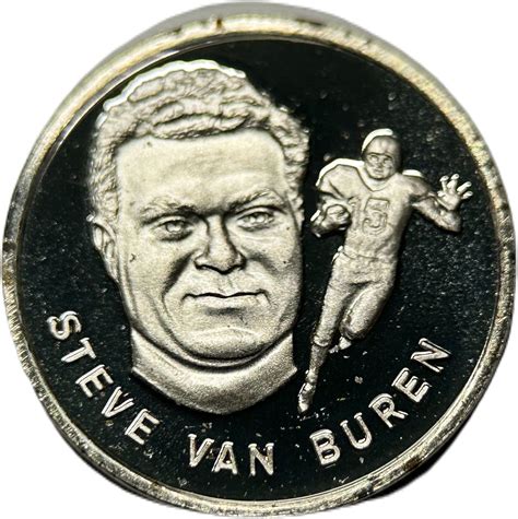 Pro Football S Immortals Mini Collection Steve Van Buren Estados Unidos Numista