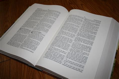 The ranged trial is a battlefront: Hendrickson Large Print Wide Margin Bible KJV 008 | Bible ...