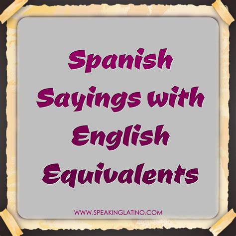 English To Spanish Phrases 327 Expressions Sayings And Idiom