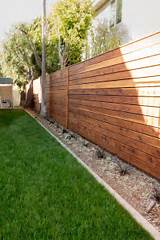 Wood Fencing For Yard Photos