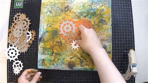 Mixed Media Art Tutorials Youtube Videos Nelly Simmer