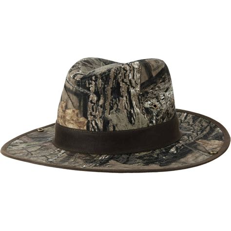 Mossy Oak Mens Camo Safari Hat Country