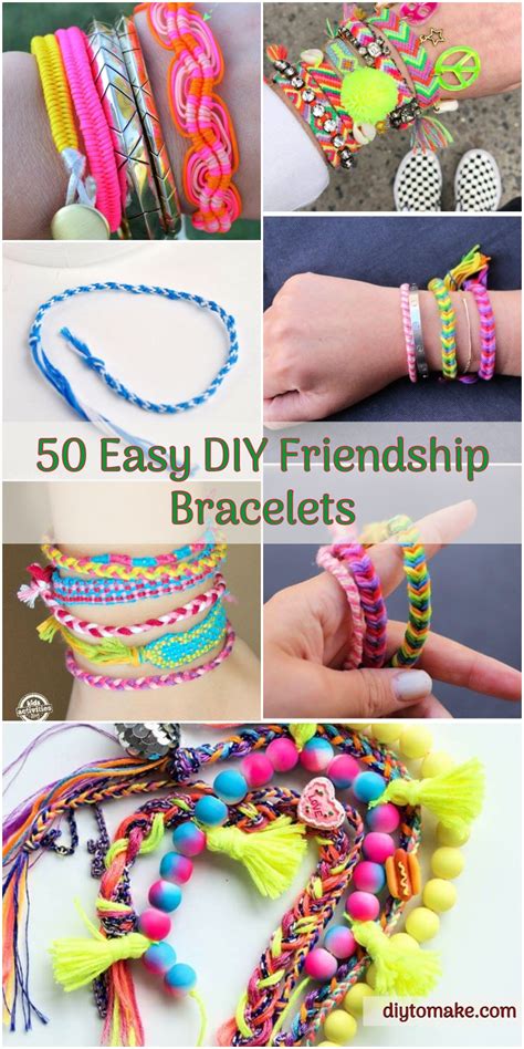How To Make Easy Friendship Bracelets Step By Step For Beginners This