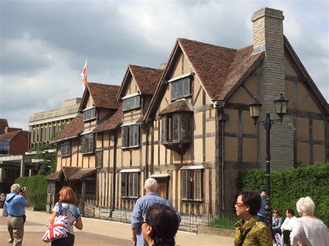 The Birthplace Of William Shakespeare Stratford England On The