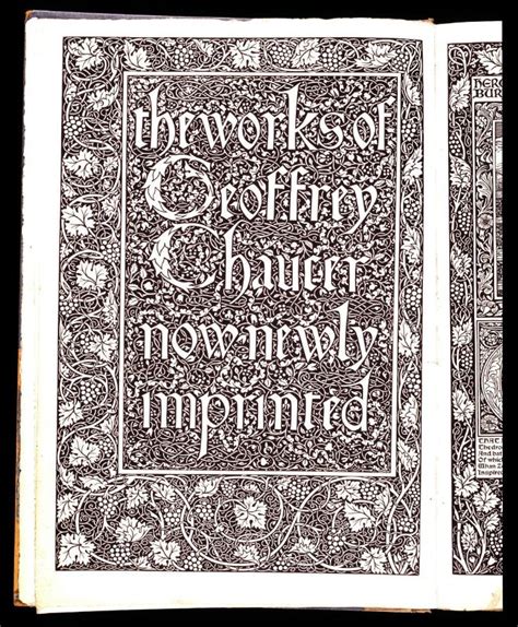 The Works Of Geoffrey Chaucer Morris William Vanda Explore The