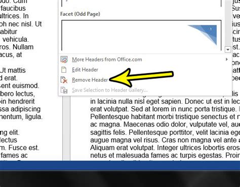 How do you remove a header from a second page? How to Delete All of the Information from the Header in ...