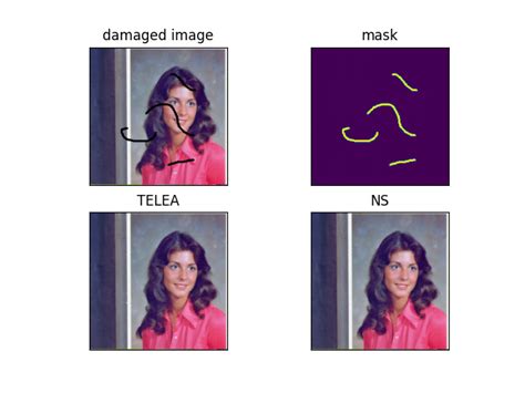 How To Repair Damaged Images Using Inpainting Methods In Python Using