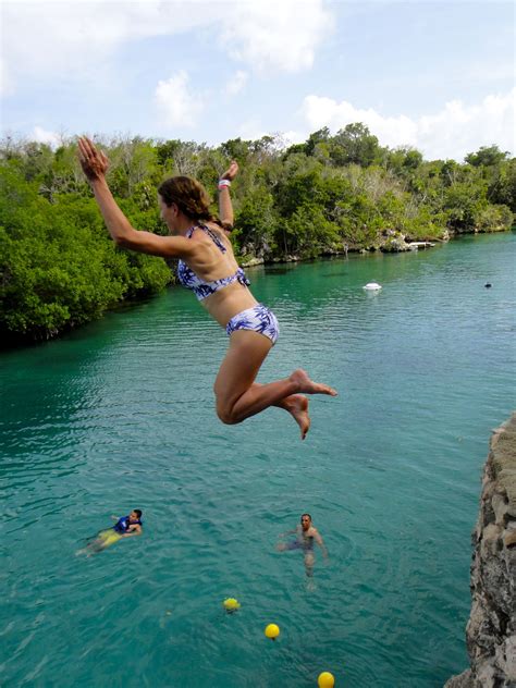 Xel Ha Cliff Jumping Xelha Where To Go Playa Del Carmen