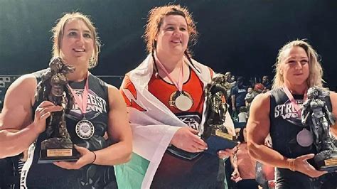 rebecca roberts wins almost everything at uk s strongest woman 2022 youtube
