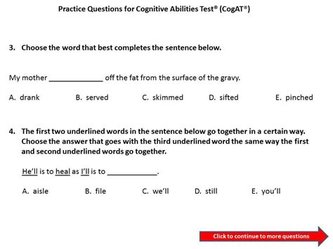 Ccat verbal reasoning questions test you on letter sequences, antonyms, and syllogisms. CogAT practice questions for 3rd to 4th grade | Cogat ...