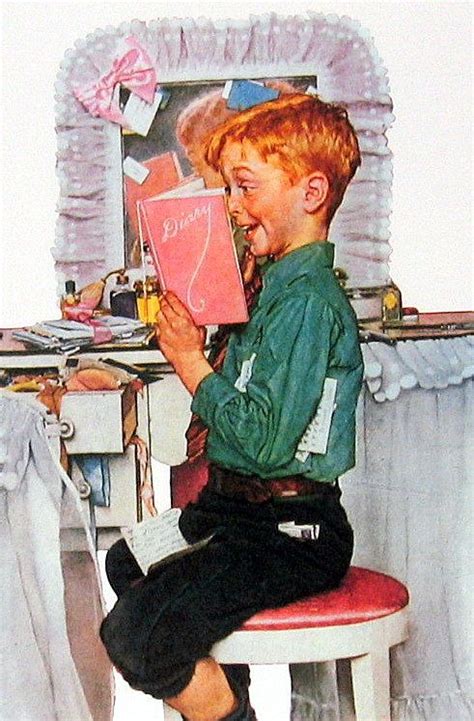Robot Check Norman Rockwell Norman Rockwell Art Norma