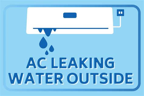 How To EASILY Fix Your AC Leaking Water Outside