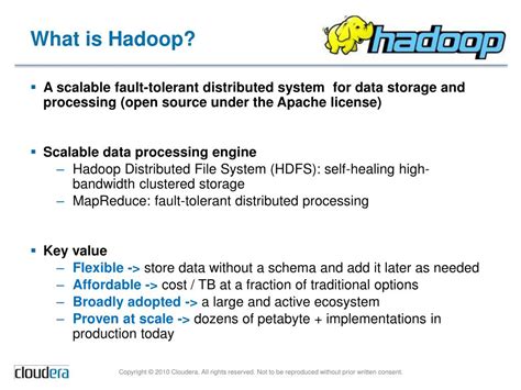 Ppt Introduction To Hadoop Powerpoint Presentation Free Download