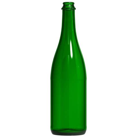 Champagne Green Wine Bottles 750 Ml 12case