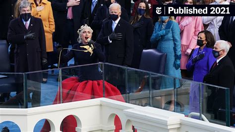 Lady Gaga Who Performed The National Anthem Has Longstanding Ties To